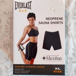 Everlast F.I.T neoprene sauna shorts XL women's